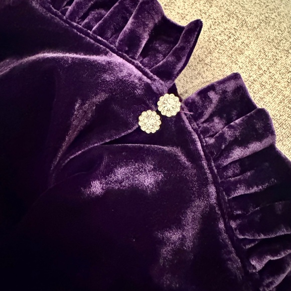 Talbots Deep Purple Dress - Picture 4 of 5